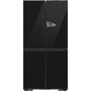 SAMSUNG RM90F67CECEF RM94F French Door Kühlgefriekombination (654 l, E, 1853 mm hoch, Clean Deep Charcoal (Glas))