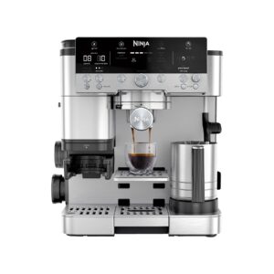 NINJA ES601EU Luxe™ Café Espressomaschine Schwarz/Eedelstahl