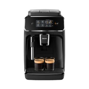 PHILIPS EP2225/10 Serie 2200 2 Kaffeespezialitäten Kaffeevollautomat Mattschwarz/Klavierlackschwarz