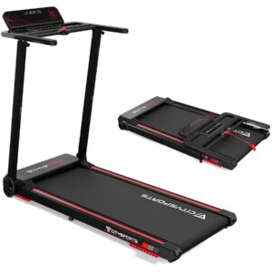 CITYSPORTS WP9 für Zuhause 1-12km/h Laufband, Schwarz