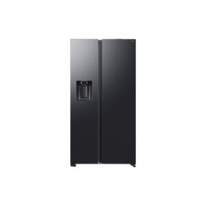 SAMSUNG RS80F65KDFEF RS80F Side-by-Side (635 l, D, 1784 mm hoch, Premium Black Steel)