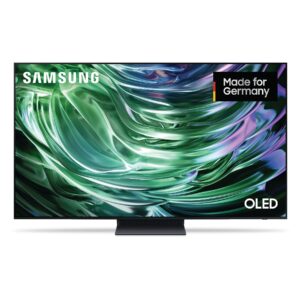 SAMSUNG OLEDGQ65S90D, lebendige Farben, satter Kontrast, perfekte Streaming- und Gaming-Reaktionsgeschwindigkeit, schlankes Design OLED TV (Flat, 65 Zoll / 163 cm, OLED 4K, SMART TV, Tizen)