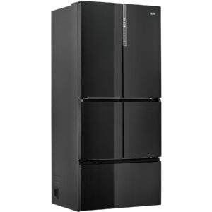 HAIER HFF 750CGBJ F+ Serie 9 Kühl-/Gefrierkombination (F, 190,9 cm hoch, schwarz)